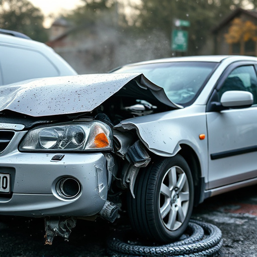 car crash damage