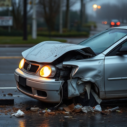 car crash damage