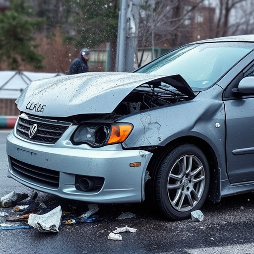 car crash damage
