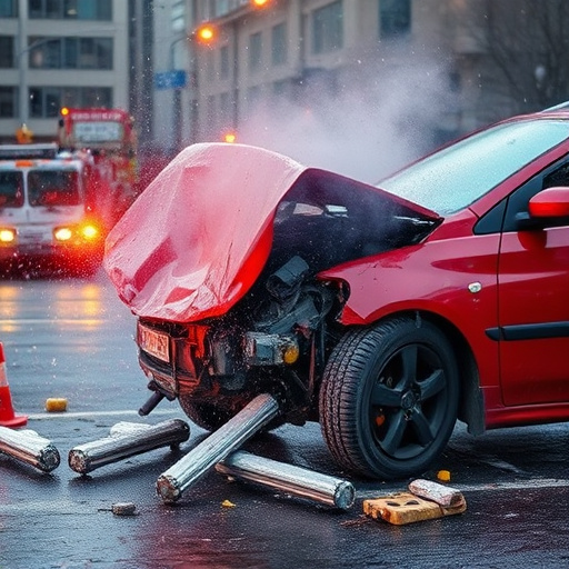 car crash damage