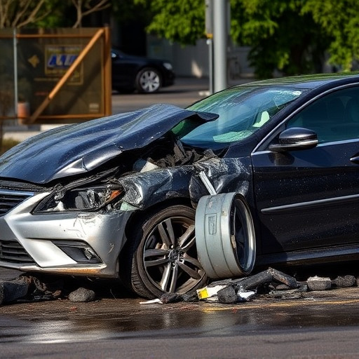 car crash damage