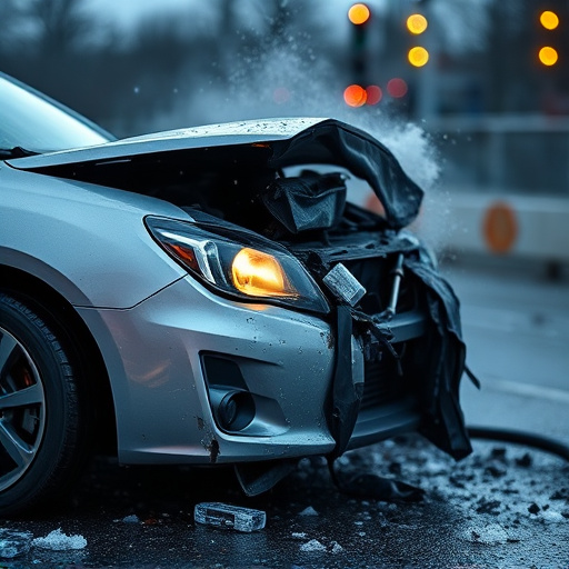 car crash damage