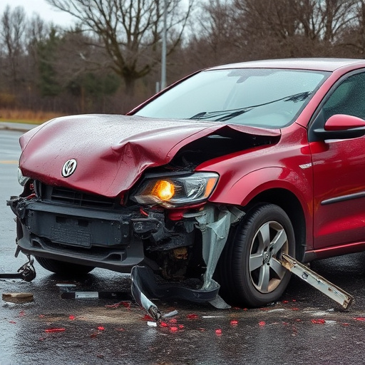 car crash damage