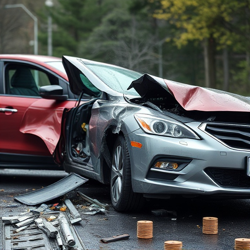 car crash damage
