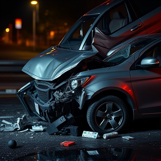 car crash damage