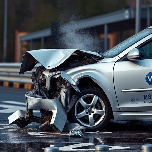 car crash damage