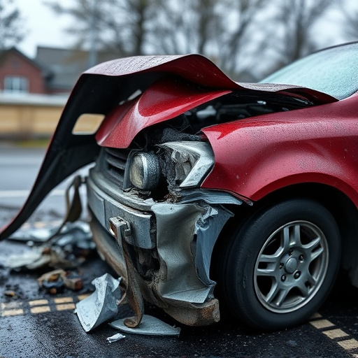 car crash damage