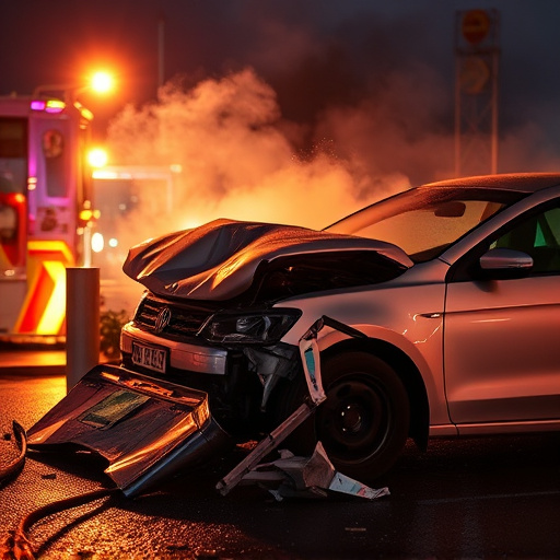 car crash damage
