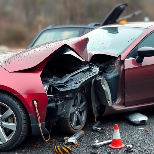 car crash damage