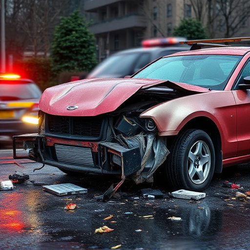 car crash damage