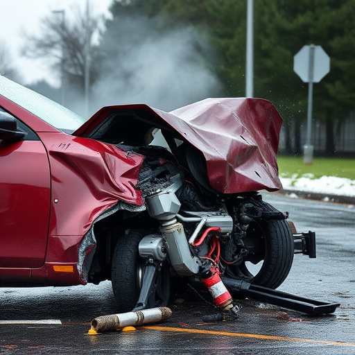 car crash damage