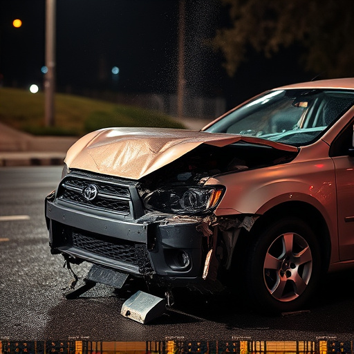 car crash damage