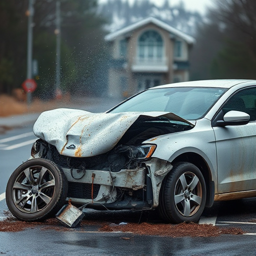 car crash damage