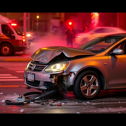 car crash damage