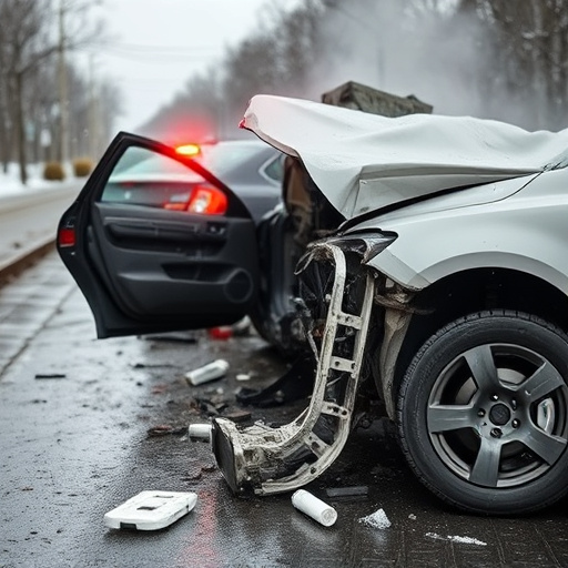 car crash damage