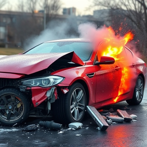 car crash damage