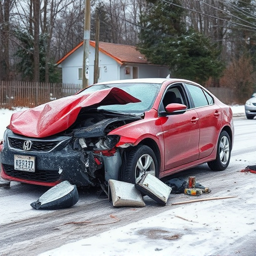 car crash damage