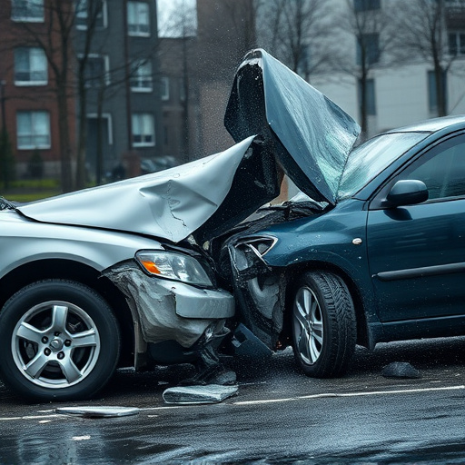 car crash damage