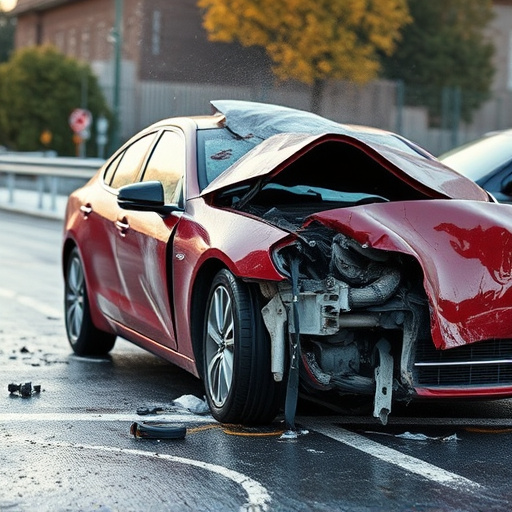 car crash damage