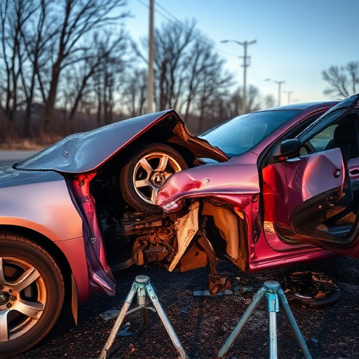 car crash damage