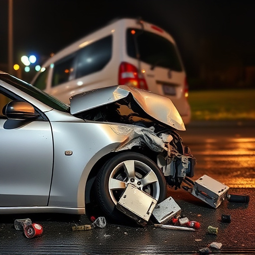 car crash damage