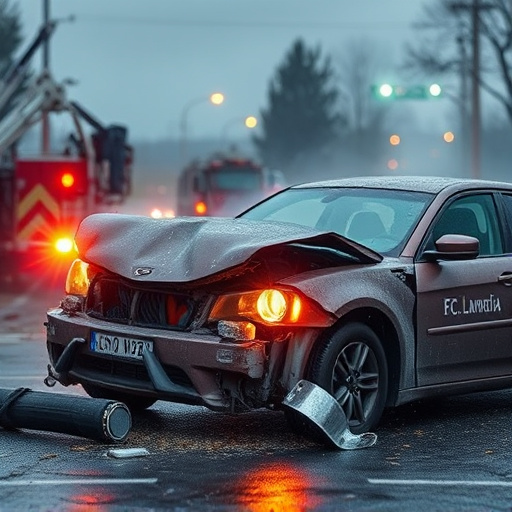 car crash damage