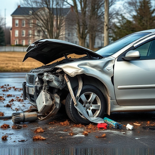 car crash damage