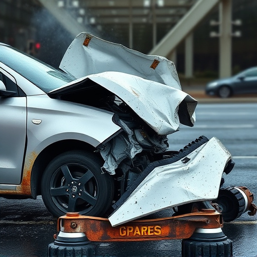 car crash damage