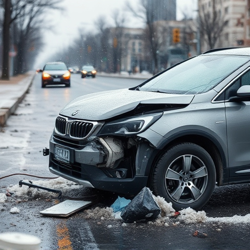car crash damage