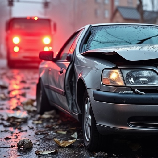 car crash damage