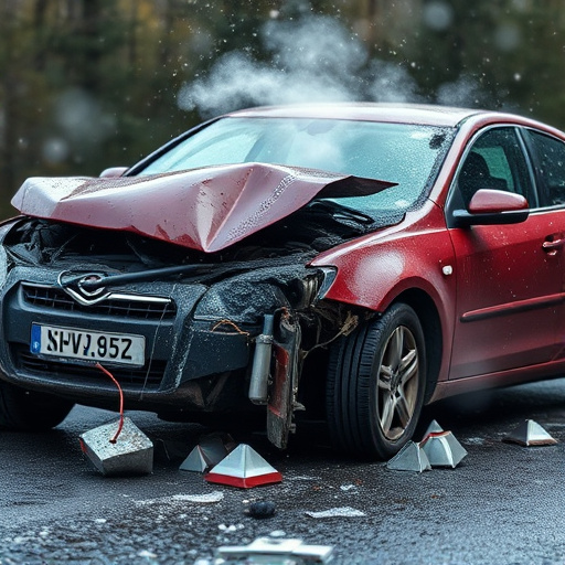 car crash damage