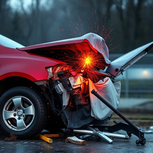 car crash damage