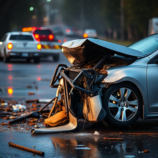car crash damage