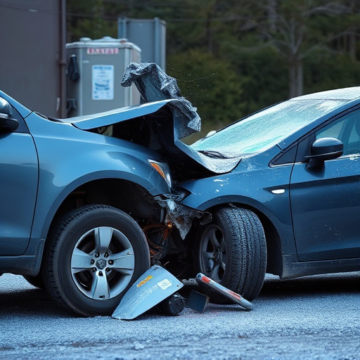 car crash damage