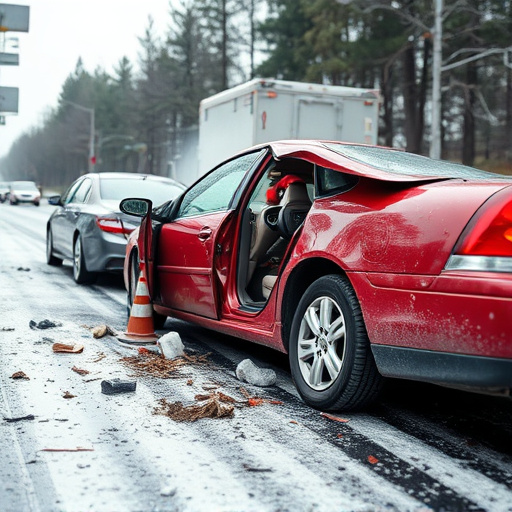 car crash damage