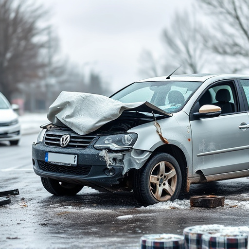car crash damage