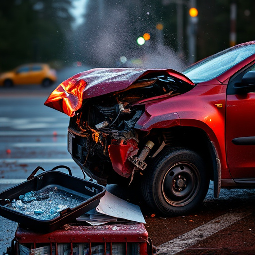 car crash damage