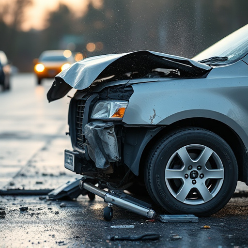 car crash damage