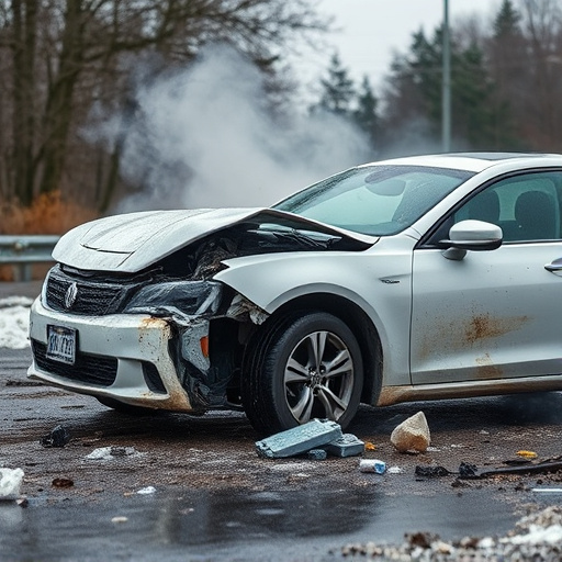 car crash damage