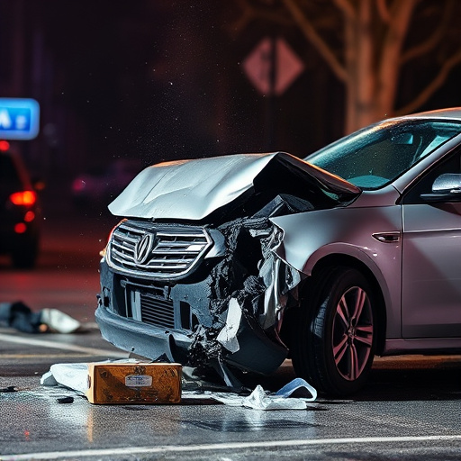 car crash damage
