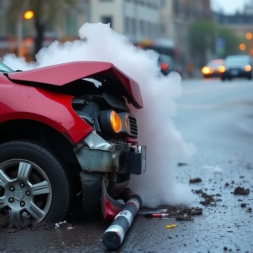 car crash damage