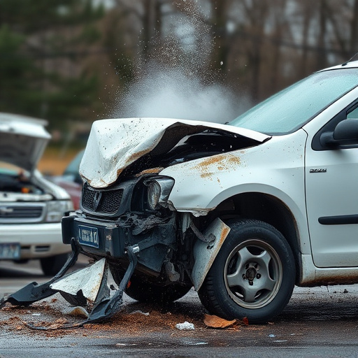 car crash damage
