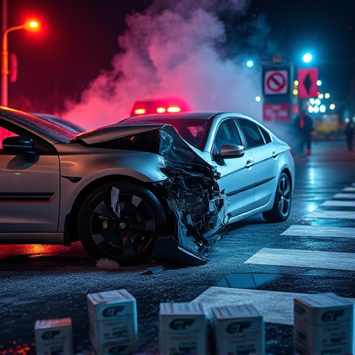 car crash damage