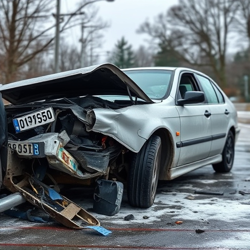 car crash damage