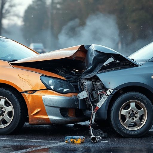 car crash damage