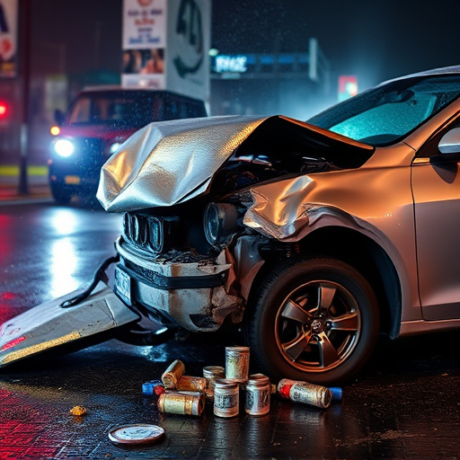 car crash damage
