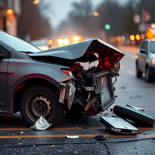 car crash damage