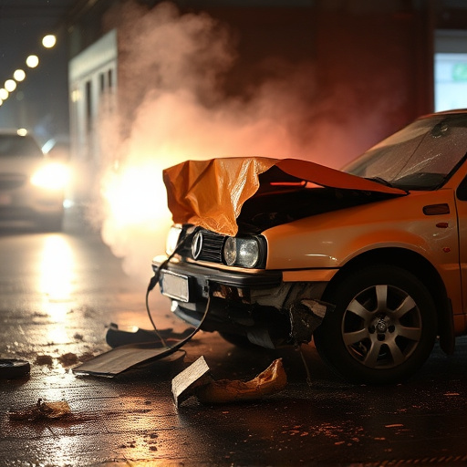 car crash damage