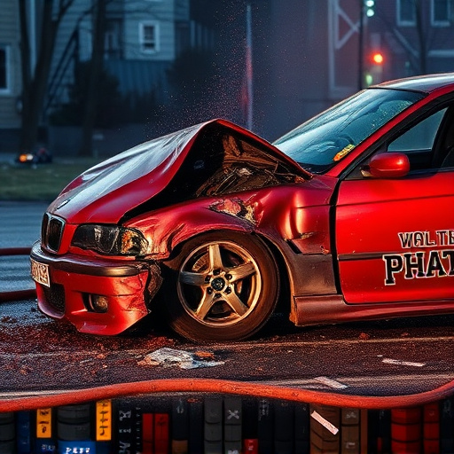 car crash damage