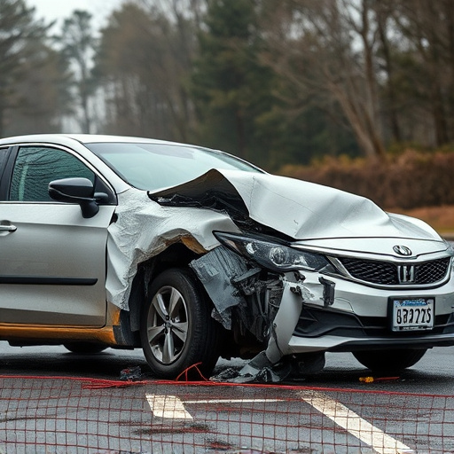 car crash damage